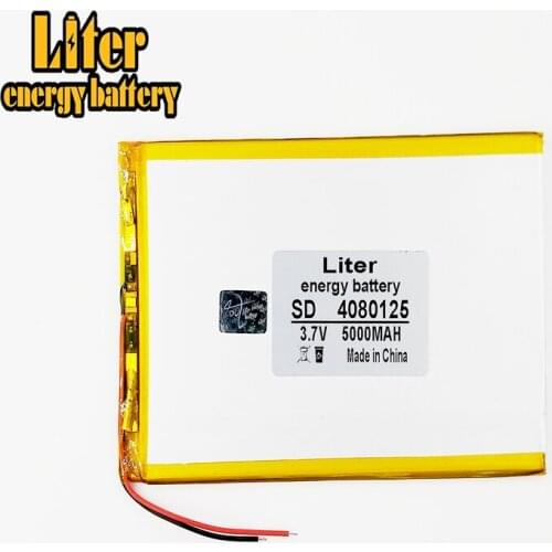 4080125 3780125 Tablet PC 8 cable with battery capacity 5000mAh Universal Battery