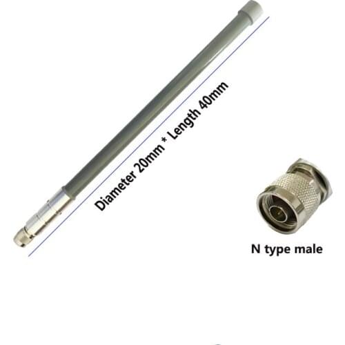 470MHz FRP Fiberglass antenna High gain 8dbi N type male outdoor waterproof corrosion resistant