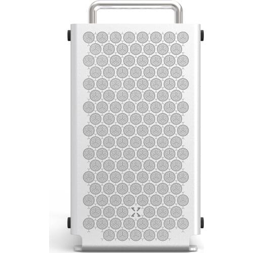 B2 Aluminum Alloy ITX Computer Case Support SFX/SFX-L Power Supply Portable 2021 Fashion Chassis for Gaming and Home Use