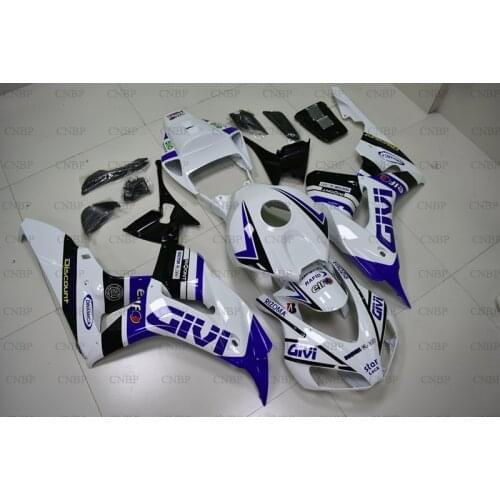 CBR 1000 RR 2006 - 2007 Full Body Kits CBR 1000 RR 2006 Bodywork CBR 1000 RR 06 White Blue Fairing Kits