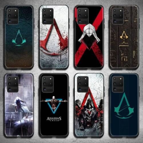 Video game Assassins Creed Phone Case For Samsung Galaxy S21 Plus Ultra S20 FE M11 S8 S9 plus S10 5G lite 2020