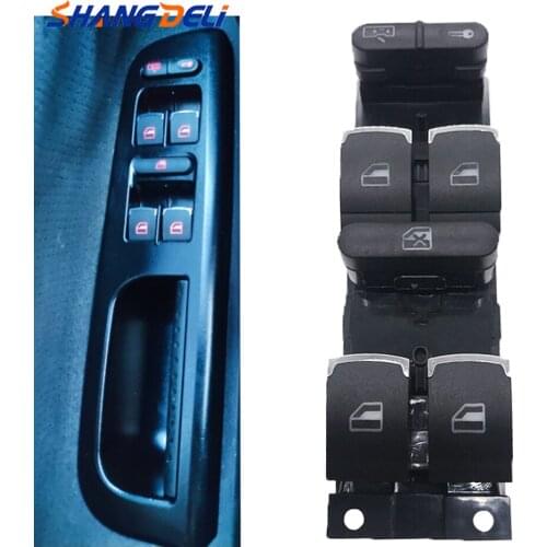 For VW 99-04 GTI Golf 4 Jetta MK4 BORA BEETLE Passat B5 B5.5 3BD 959 857 Front Left Window Control Switch Button 3BD 959 857
