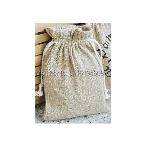 100pcs/lot CBRL jute bags, jute pouch, linen pouch for ornament/camera,Various colors,size customized,wholesale