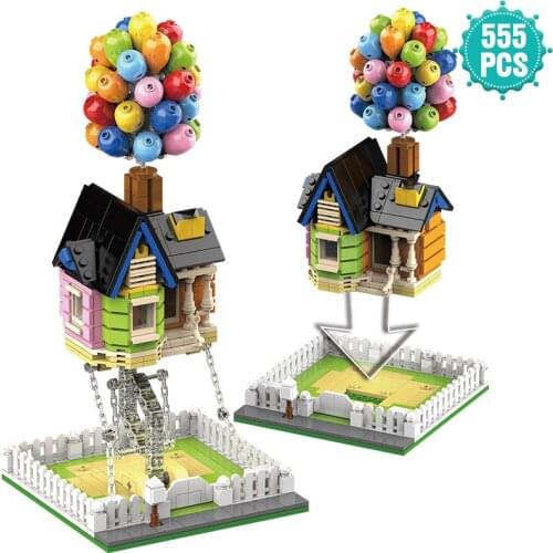 Expert Tensegrity Flying Floating Balloon House Architecture Bricks Sculptures Modular Building Blocks Toys Gift