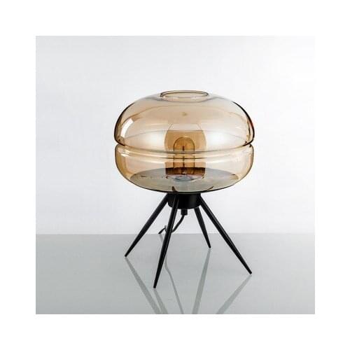 Europe Glass Desk Lamp Originality Bedroom Study A Living Room Shop Post Modern Designer Model Between Personality Desk Lamp