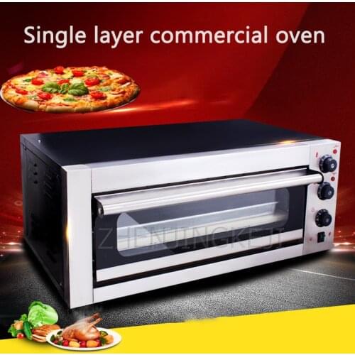 Commercial Oven Electric Oven Single Layer Cake Bread Oven With Timing Electric Oven Commercial Pizza Oven High Power 4200W