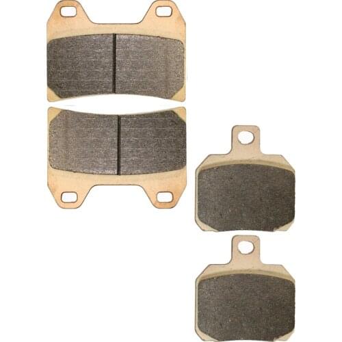 Brake Pill Pads Set for MOTO-GUZZI Street 750 Nevada 2002 2003 2004 2005 2006 2007 2008 2009 2010 2011 Front Rear