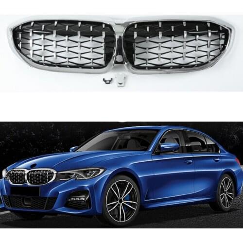 New Diamond Style Grill For BMW New 3 Series G20 Racing Grills Front Kidney Grille