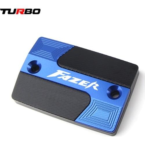 For YAMAHA Motorcycle CNC Front Brake Fluid Reservoir Cap Cover FZ1 FAZER FZ1S FZ1N FZ6 FZ8 FZ8N FZ8S FZ8