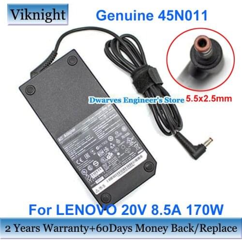 Genuine 45N011 20V 8.5A AC Adapter For Lenovo Y560 Y500 Y500N Y510P Y410P Laptop Power Supply Charger 45N0516 45N0112 45N0113