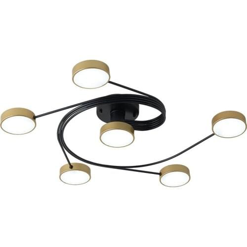 Nordic Simple Bedroom Ceiling Light Modern Creative Led Indoor Living Dining Room Ceiling Designer Dining Room Ceiling Lamp