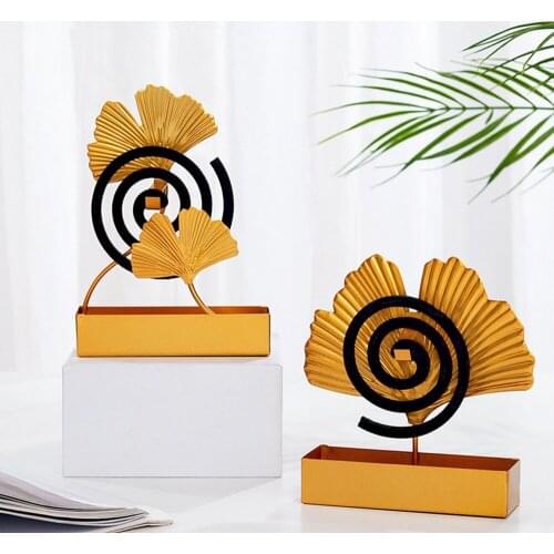 Mosquito Repellent Incense Holder Ornaments Ginkgo Leaf Shaped Insect Incense Holder Home Office Anti-scalding Mosquito Holder