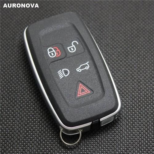 AURONOVA for Land Rover Dicovery 4 Range Rover 2010-2012 Sport Smart Key 5 Buttons Original Replace Car Key Shell Case