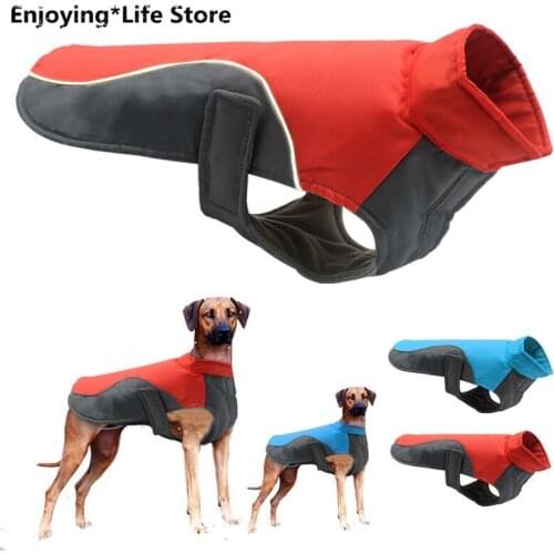 Waterproof Winter Pet Dog Jacket Coat Warm Reflective Dog Clothes for Small Medium Large Dogs Chihuahua Pug Clothing Apparel
