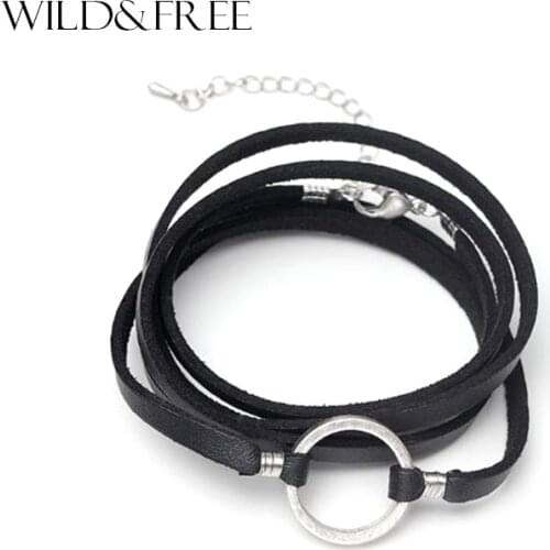 Кожаные браслеты Wild & Free China At AliExpress