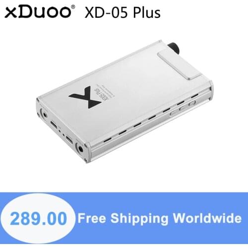 XDUOO XD-05 Plus XD05 Portable Headphone Amplifier 32bit/384kHZ DSD256 DAC