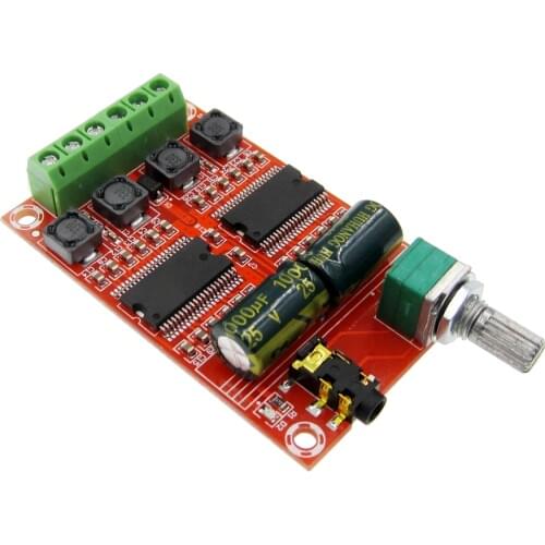 XH-M531 YDA138 20W x 2 DC12-15V For Digital Amplifier Board Stereo HIFI Class D Audio Amplifier Board