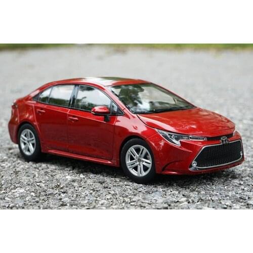 1/18 ALL NEW For Toyota Levin 2019 diecast model car Toys Boys Girls Gifts Collection Ornament Red/White Metal,Plastic,Rubber