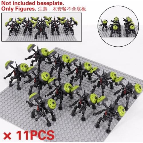 11pcs Space Wars Dewback Battle Robot Combat Droid Building Blocks Bricks Educational Toys for Children Boys Christmas Gift