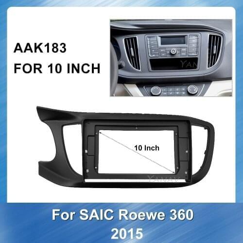2 Din Car DVD Player Refitting Installation Trim Frame fascias panel For SAIC Roewe 360 2015 Car audio GPS navi Fascia frame