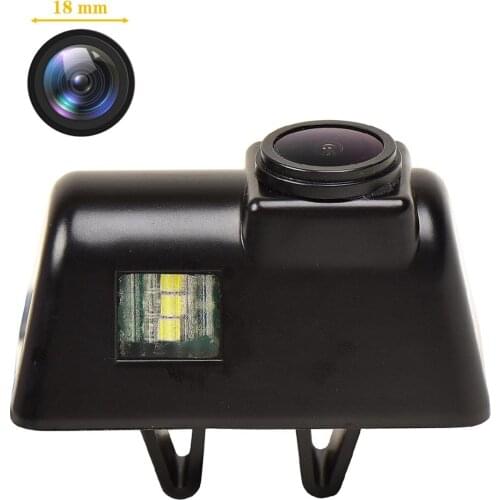Freezzmi HD Car Rear View Reverse Camera Plate Light for Ford Transit Connect Transporter MK6 7 Tourneo Night Vision Waterproof