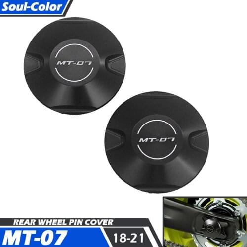 Motorcycle Rear Wheel Pin Cover Fits For Yamaha MT-07 FZ07 2018-2021 2019 2020 MT07 18-21 19 20
