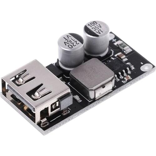 QC3.0 QC2.0 USB DC-DC Buck Converter Charging Step Down Module 6-32V 9V 12V 24V to Fast Quick Charger Circuit Board 3V 5V 12V