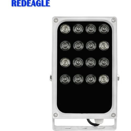 REDEAGLE DC 12V 850nm 150M IR Illuminators 16Pcs Array Led Laser infrared Night Vision Fill Light Waterproof for CCTV Camera