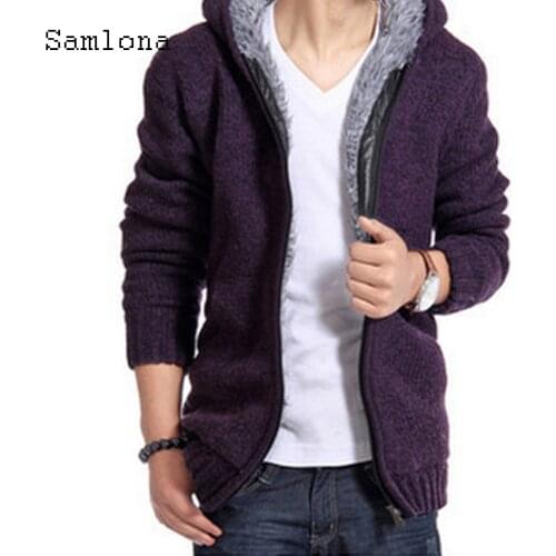 Мужские кардиганы на молнии Samlona China At AliExpress