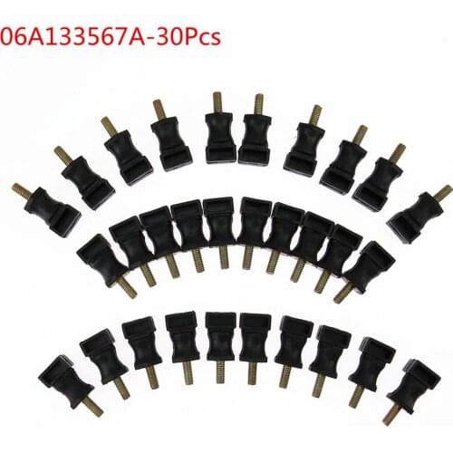 SCJYRXS Qty30 Secondary Air Pump Buffer Rubber Mount 06A133567A for VW Golf Passat Beetle Touran A3 A4 Seat Leon 06A 133 567A