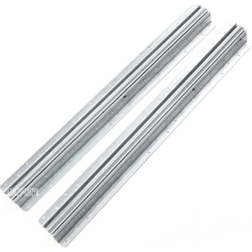 BTS Three Section Cold Rolled Steel Slide Track Heavy Staircase Cabinet Slideway Thick Push-Pull Stair Base Cabinet Sliding Rail