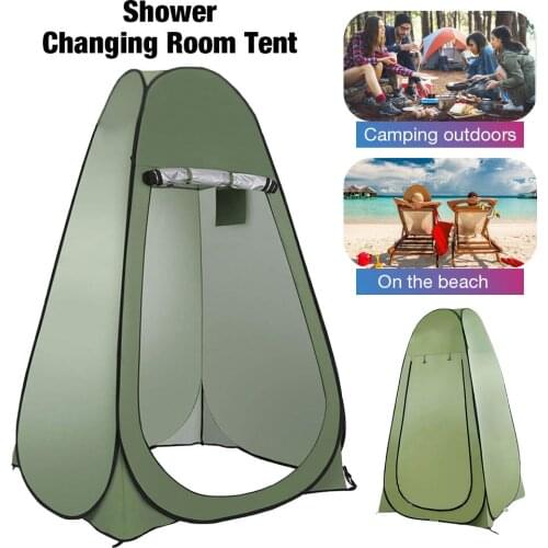 High quality Portable Shower Toilet Tent Privacy Changing Room Outdoor Camping Pop Up Tent Toilet Dressing Foldable Sun Shelter