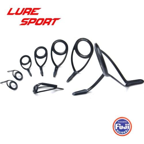 JAPAN FUJI BMNAT Top BKLAG BKWAG guide 8pcs set for Heavy Spinning Rod Building component Repair DIY Accessory