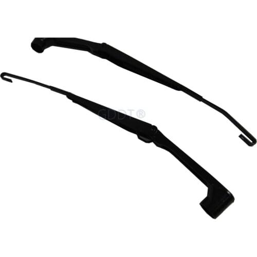 1 Pair 2 Pcs Front Window Glass Wiper for Pajero 2nd Rubber Holder for Montero Protecter Windscreen Cleaner Arm LHD