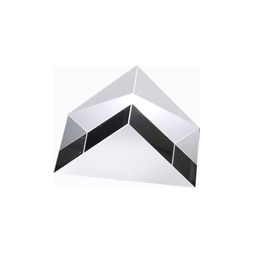 5pcs Triangular Prism Right Angle Triangular Prism Optical K9 Material 20x20x20 Customized Optical Lens Prism