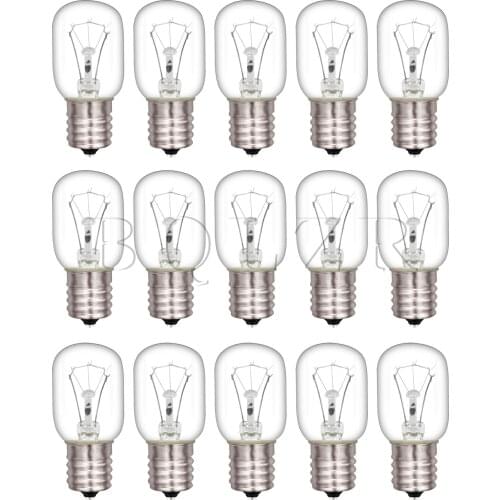 BQLZR 15x 8206232A Light Bulb Microwave Oven Accessories Replaces 56001089 E17
