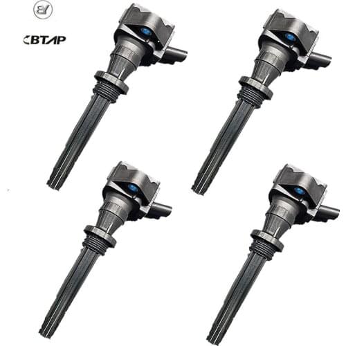 BTAP 4PCS New Ignition Coil For Land Rover Discovery LR3 Range Rover V8 DX23-12A366-AC LR035548