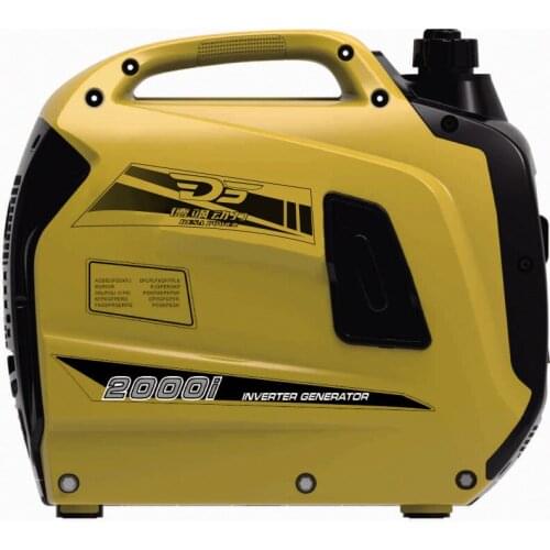 Low noise frequency conversion digital gasoline generator 2kw digital frequency conversion generator silent motorhome generator