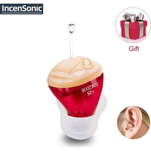 ITC Digital Hearing Aids audifonos Mini Hearing Aid for Deafness/Elderly Invisible Best Sound Amplifier Dropshipping