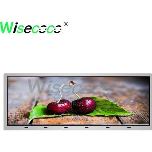 For gaming automotive display display 10.2 inch 800x256 LCD 40 pin 350 high brightness screen