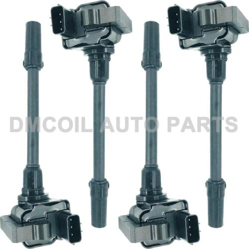 4 PCS IGNITION COIL FOR MITSUBISHI SPACE WAGON RUNNER 2.4L (1998-2004) 4G64 ENGINE MD362915 MD348947 MD355008 H6T12272A H6T12372