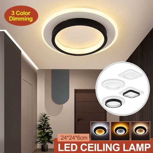 85-265V Modern Led Ceiling Lights For Home Entrance Balcony Hallway Lamps Aisle Corridor Indoor Lamps Fixtures 3 Colors Dimmable