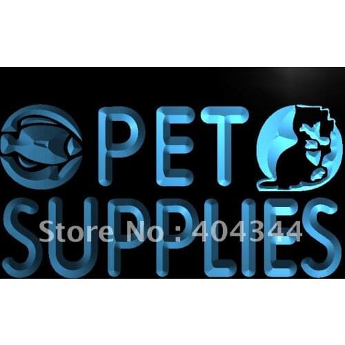 LB547- Pet Supplies Dog Cat NEW LED Neon Light Sign home decor crafts
