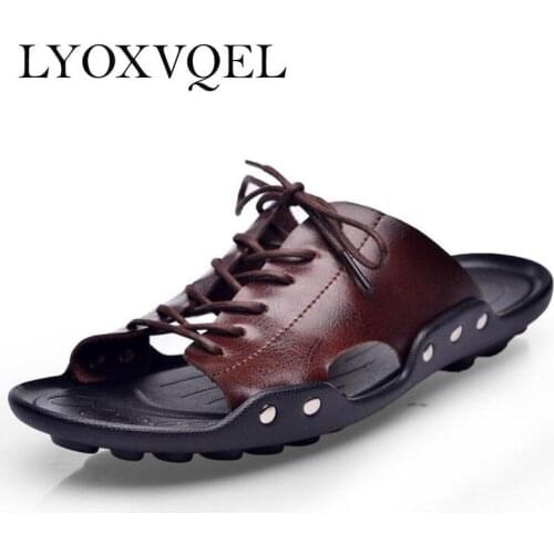 Мужские тапочки LYOXVQEL China At AliExpress