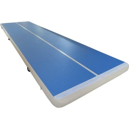 11*1*0.2m Air Tumbling Mat Inflatable Tumbling Mat Gymnastics Inflatable Gym Mat Air Tumbling Track for Home Use and Training