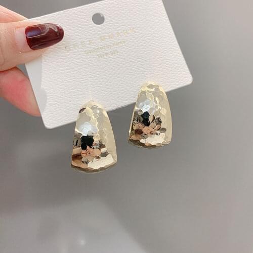Wide Geomtric Dangle Earrings for Women Unique Design Trendy Ear Accessories aretes de mujer 2020 oorbellen
