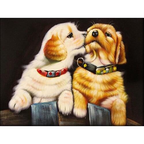 Full Square,Diamond Embroidery,Animal,Dog,5D,Diamond Painting,Cross Stitch,3D,Diamond Mosaic,Needlework,Crafts,Christmas,Gift