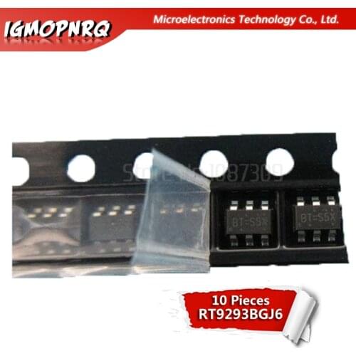 10PCS RT9293BGJ6 RT9293 BT= SOT23-6 DC/DC boost converter 100% new original quality assurance