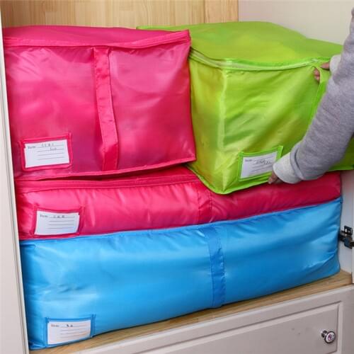 Foldable Storage Bag Clothes Sweater Blanket Quilt Closet Sweater Organizer Box