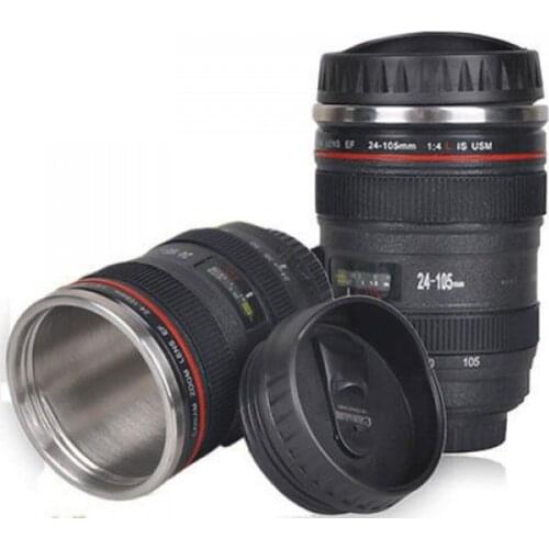 Lens Mug Steel Coffee Tea Thermos Mug Cup 2021